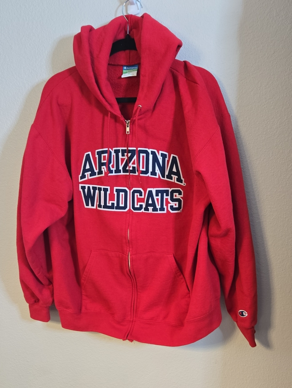 Champion Red Arizona Wildcats Full-Zip Hoodie